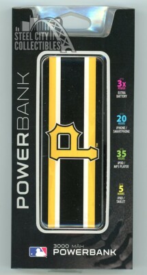 Pittsburgh Pirates Power Bank USB/Micro USB Phone Charger