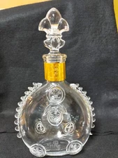 (Empty) BACCARAT REMY MARTIN LOUIS XIII COGNAC CRYSTAL GLASS DECANTER With Top き