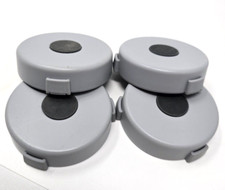 NINTENDO WII FIT BALANCE BOARD FEET RISER STAND CARPET SET OF 4 OEM RVL-025