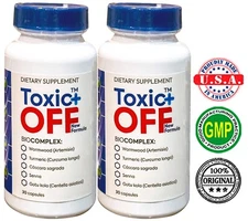 Toxic Off Plus 60 Capsules 2 Month Treatment New formula Original