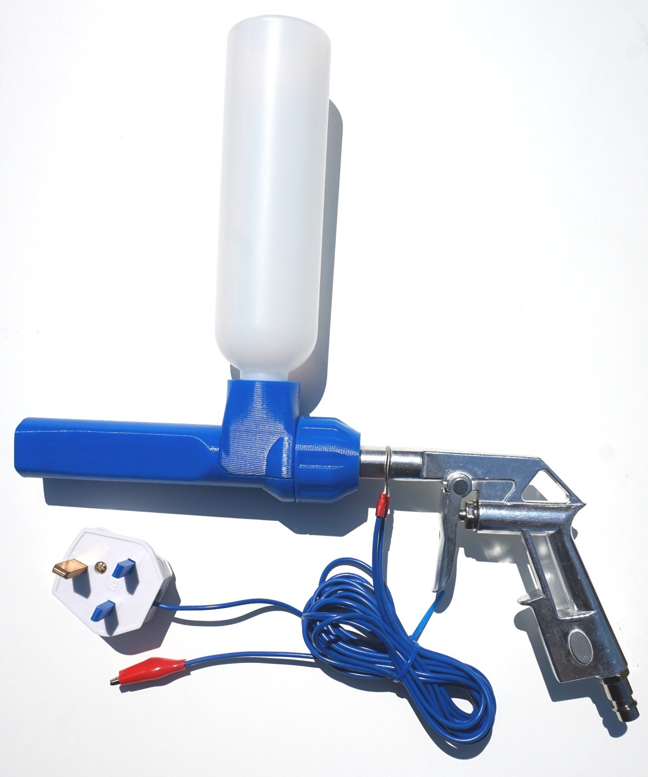 Portable Powder Coating Gun System with 2 Lbs Powder Hopper - China