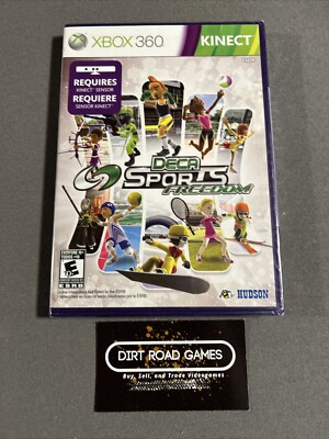 Deca Sports Freedom (Microsoft Xbox 360, 2010, Kinect) Brand New Factory Sealed!