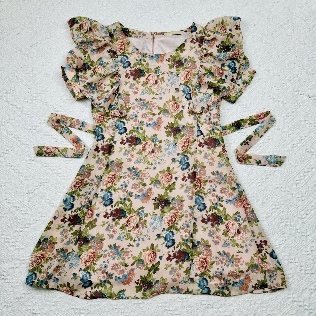 sachin and babi light blue dress Outfit Post: Coast Dipped Hem Party Dress main image 1
