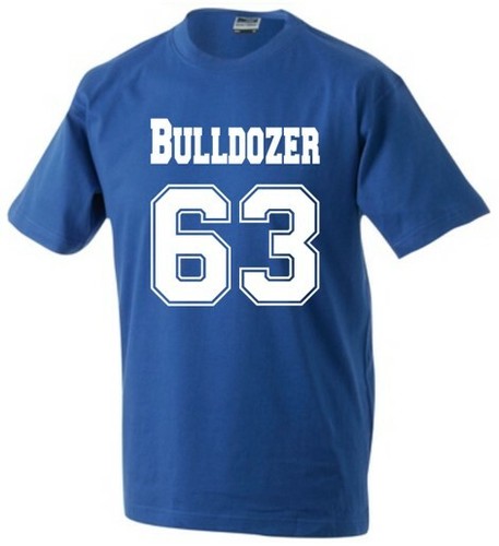 Mücke 63 Bulldozer Team Italy Football Fan Film Fun Kult T-Shirt Mücke 63 Bulldozer Team Italy Football Fan Film Fun Kult T-Shirt