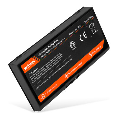  Ersatz Akku für ASUS Pro70F X72SA M70Vr X72SR Pro76SL 4400mAh / 65.12Wh 