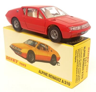 Dinky Toys – Atlas Alpine Renault A310 Rouge – 1/43 – Réf 1411 (neuf Sous Boîte)