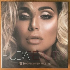 Huda Beauty 3D Highlighter Palette - Pink Sands Edition - 30g/ 1.06 oz