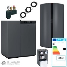 Viessmann Pelletkessel  Vitoligno 300 C 32 kW Paket Pufferspeicher 950 Vitocell
