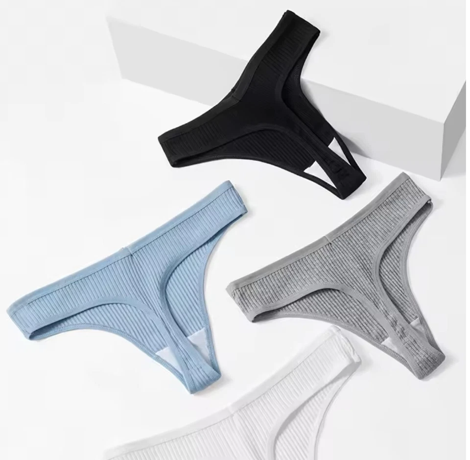 Damen String Tanga Set 10er Spitze String Panty Baumwolle Unterwäsche M 38 - Bild 3 von 4