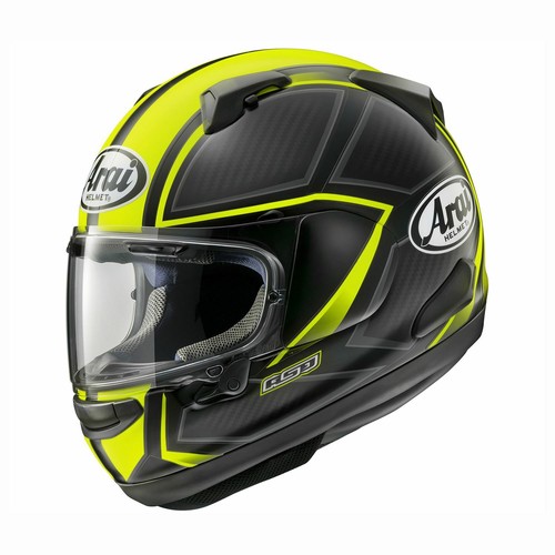 Arai Quantum-X Helmet - Spine Yellow 