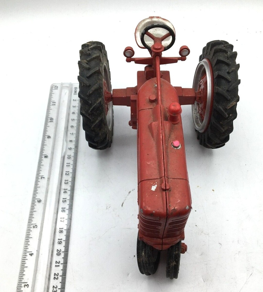 Vintage McCormick Red Farmall Toy Tractor CNH America