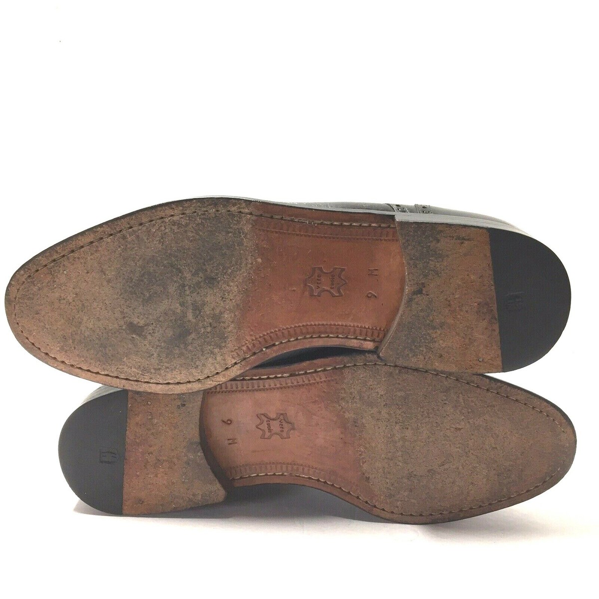 Mens Massimo Emporio Leather Lace Up Dress Shoes. Size 12M. Massimo Emporio Shoes In Men main image 3