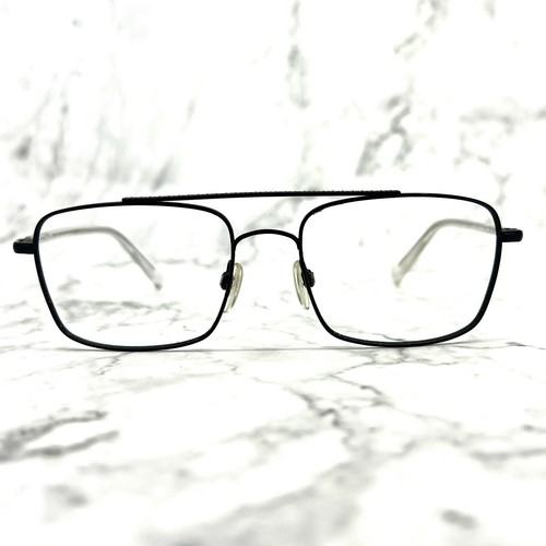 Cole Haan CH6035 (001) Eyeglasses Gray Aviator Square Full Rim 54-18-140