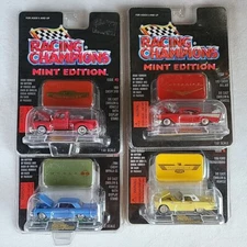 Racing Champions MINT EDITION LOT Impala, Bel Air, Thunderbird & Chevy 3100