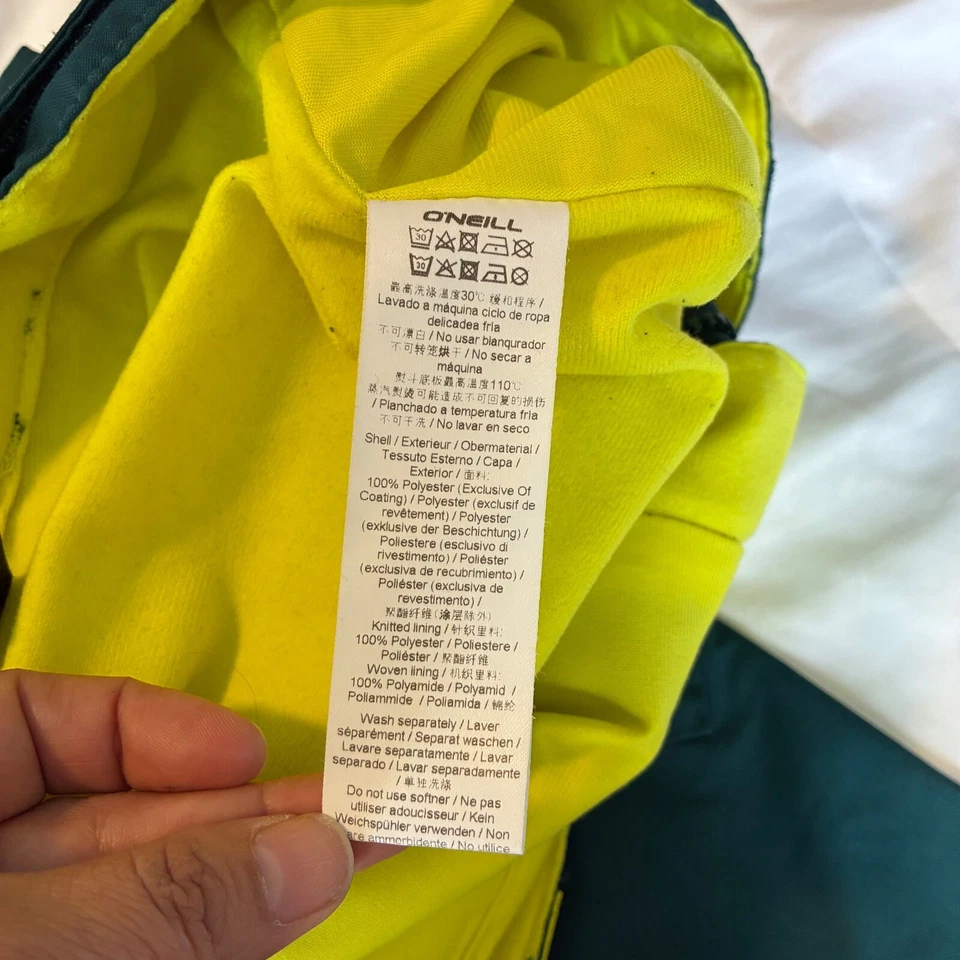 O'Neill Snowboard Esquí Polar Forrado Pantalones Carga Bolsillos Verde Invierno Para Hombre XXL Foto 4 de 4
