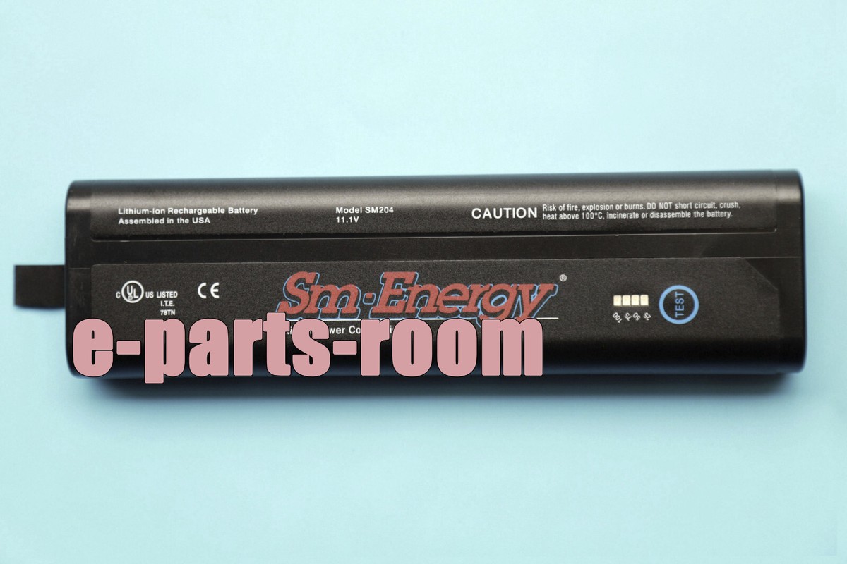 New Genuine SM204 Battery for SM ENERGY ANRITSI MS2721 Spectrum