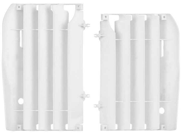Polisport blanc plastique haute résistance pour radiateur de Honda CRF450R 2010