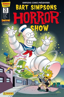 Bart SIMPSONS Horror Show #21 mit XXL POSTER + superselten +  MATT GROENING  neu