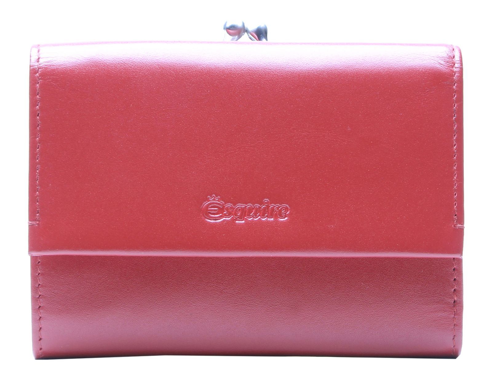 Esquire purse New Silk Wallet Red