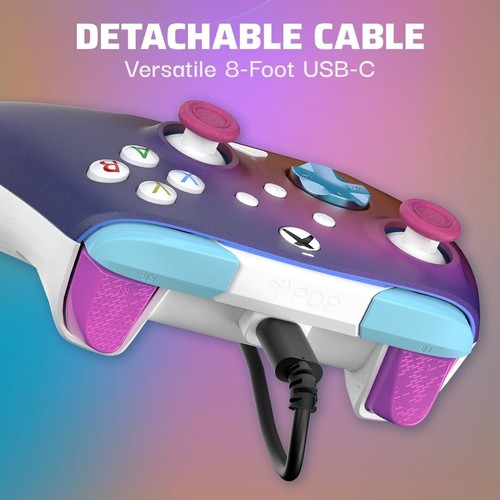 Enhanced Xbox Gamepad with Back Buttons & Audio Control - Pink Australian Opal - Picture 7 of 11