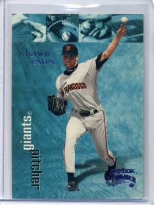 SHAWN ESTES 1999 Skybox Thunder RANT PARALLEL #88 - GIANTS