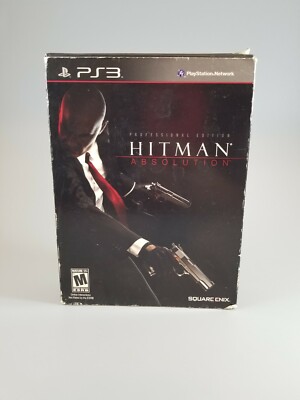 PLAYSTATION 3 PS3 COMPLETE GAME HITMAN ABSOLUTION PROFESSIONAL EDITION 