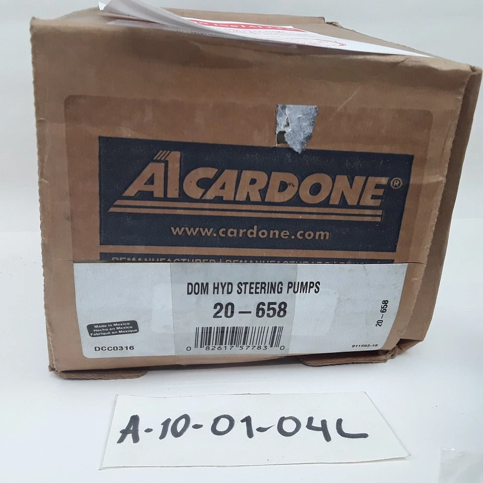 Bomba de dirección asistida Cardone 20-658 Reman para 82-85 Buick Century 82-83 Skylark Foto 4 de 4