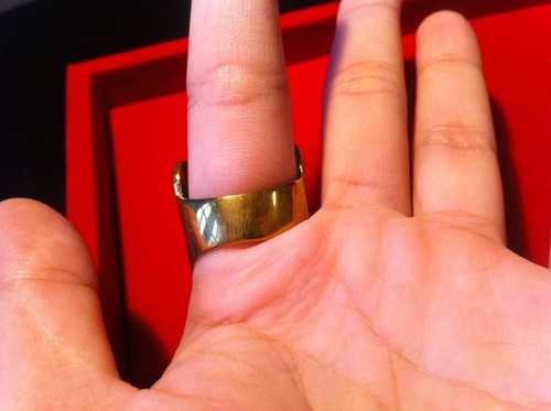 Kombi VOLKSWAGEN Bus Van Camper Brass Ring Volk Sz 7-12 Gold Handmade Classic - Bild 7 von 9
