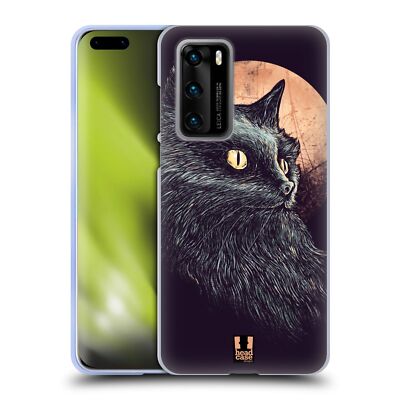 HEAD CASE DESIGNS CATS OF GOTH SOFT GEL CASE FOR HUAWEI PHONES 4