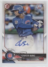 2018 Bowman Prospect Auto Charcer Burks #PA-CB Auto 11ur