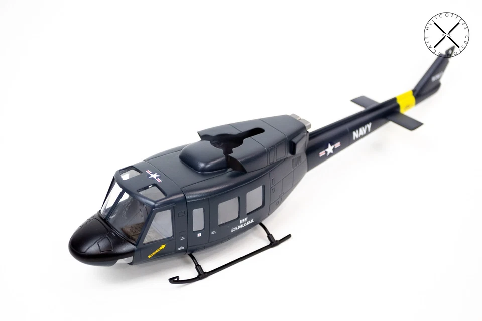 Rumpfset Bell 212 UH-1N Guadalcanal 120/150 Größe Goosky S1, OMP Hobby M1... - Bild 3 von 4