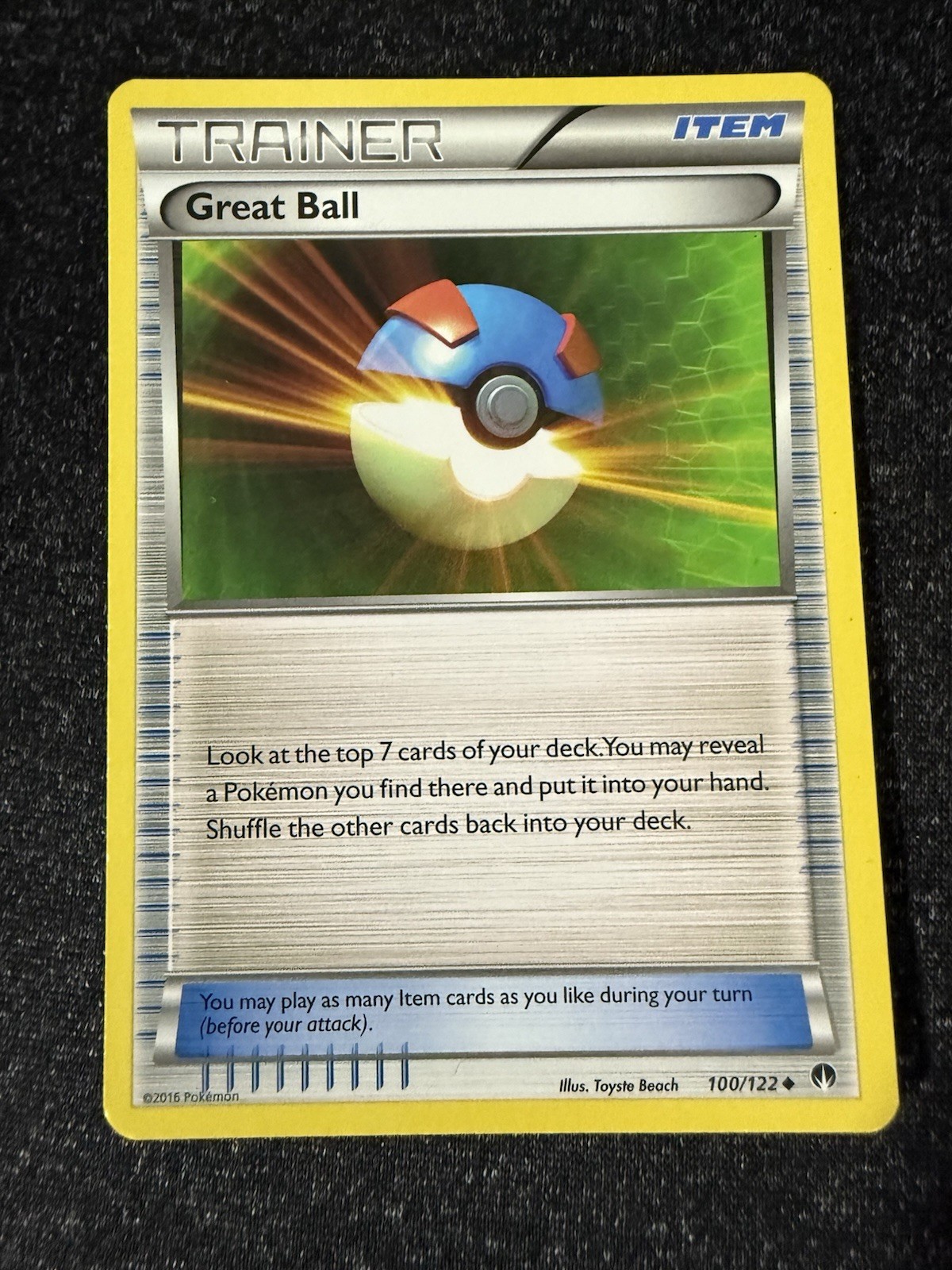 Great Ball 100/122- BREAKpoint- Regular Uncommon- LP