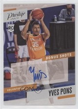 2021 Chronicles Draft Picks Prestige Bonus Shots Signatures Yves Pons Auto 11jj