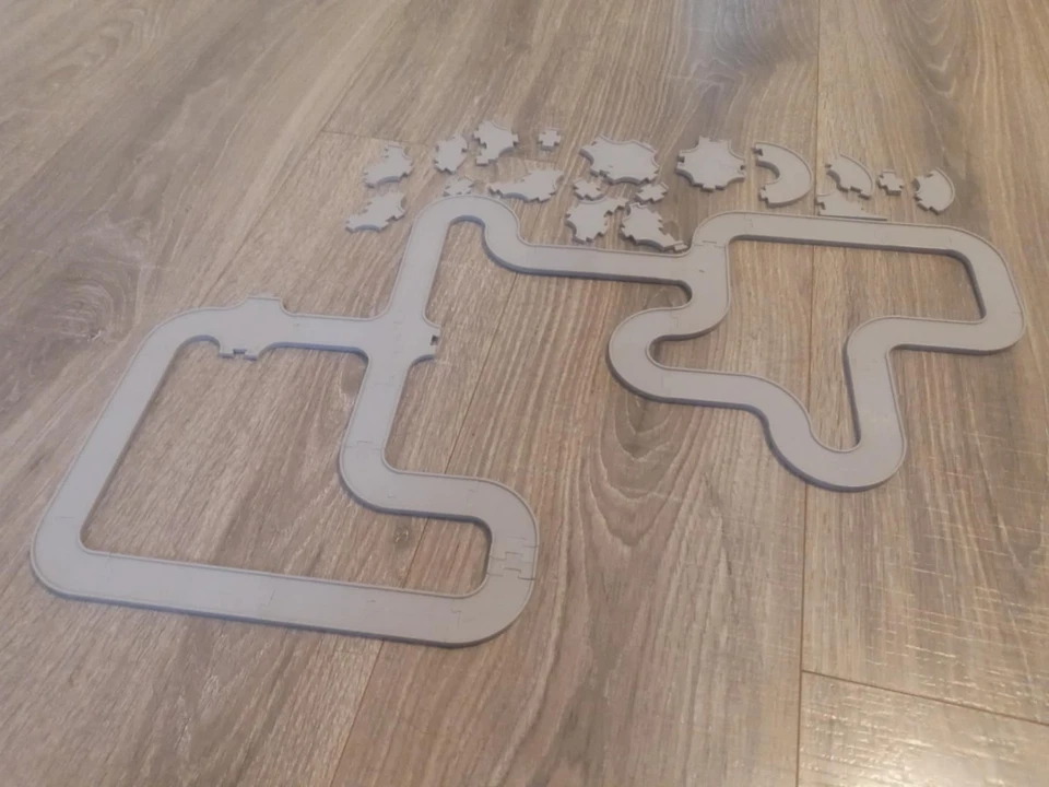 Tonka Tinys Mini Micro Toy Lot 112 Piece Plastic Track Vehicles Accessories - Image 2 of 4