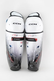 CCM Jetspeed FT 8 Pro Ice Hockey Shin Guards Senior Size 15 (0521 1104)