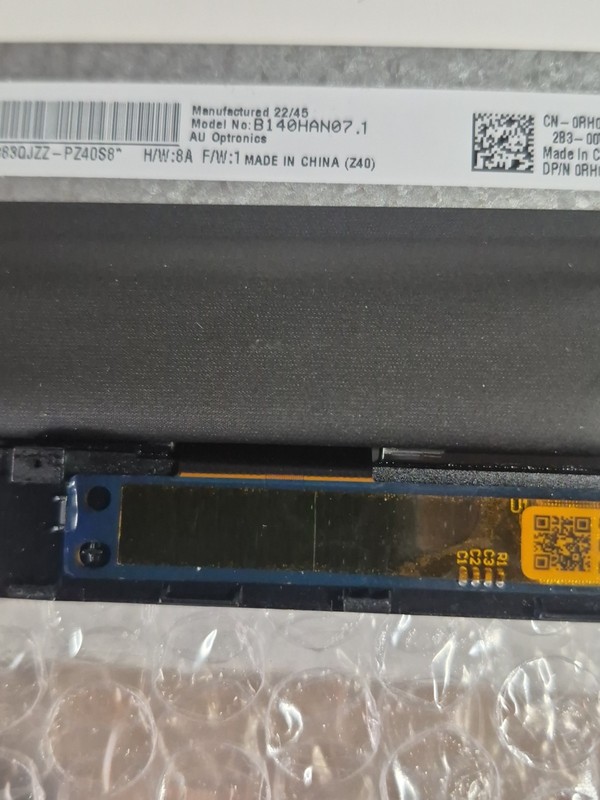 B140HAN07.0 30 Pins FHD Screen Replacement LCD Display