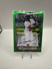 2026 Bowman CPA-NT Nelly Taylor 1st Auto Green Refractor /99 Boston Red Sox