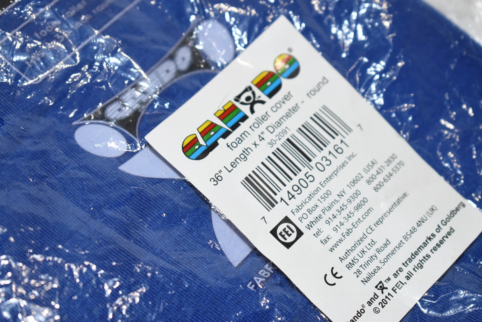 CanDo Foam Roller Covers