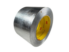 3M 425 3" W x 60 Yards Silver Aluminum Foil Tape