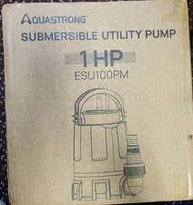 Aquastrong 1HP Submersible Utility Sump Pump ESU100PM