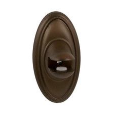 Alno A8050-CHBRZ Classic Traditional Glass Shelf Brackets Only Chocolate Bronze