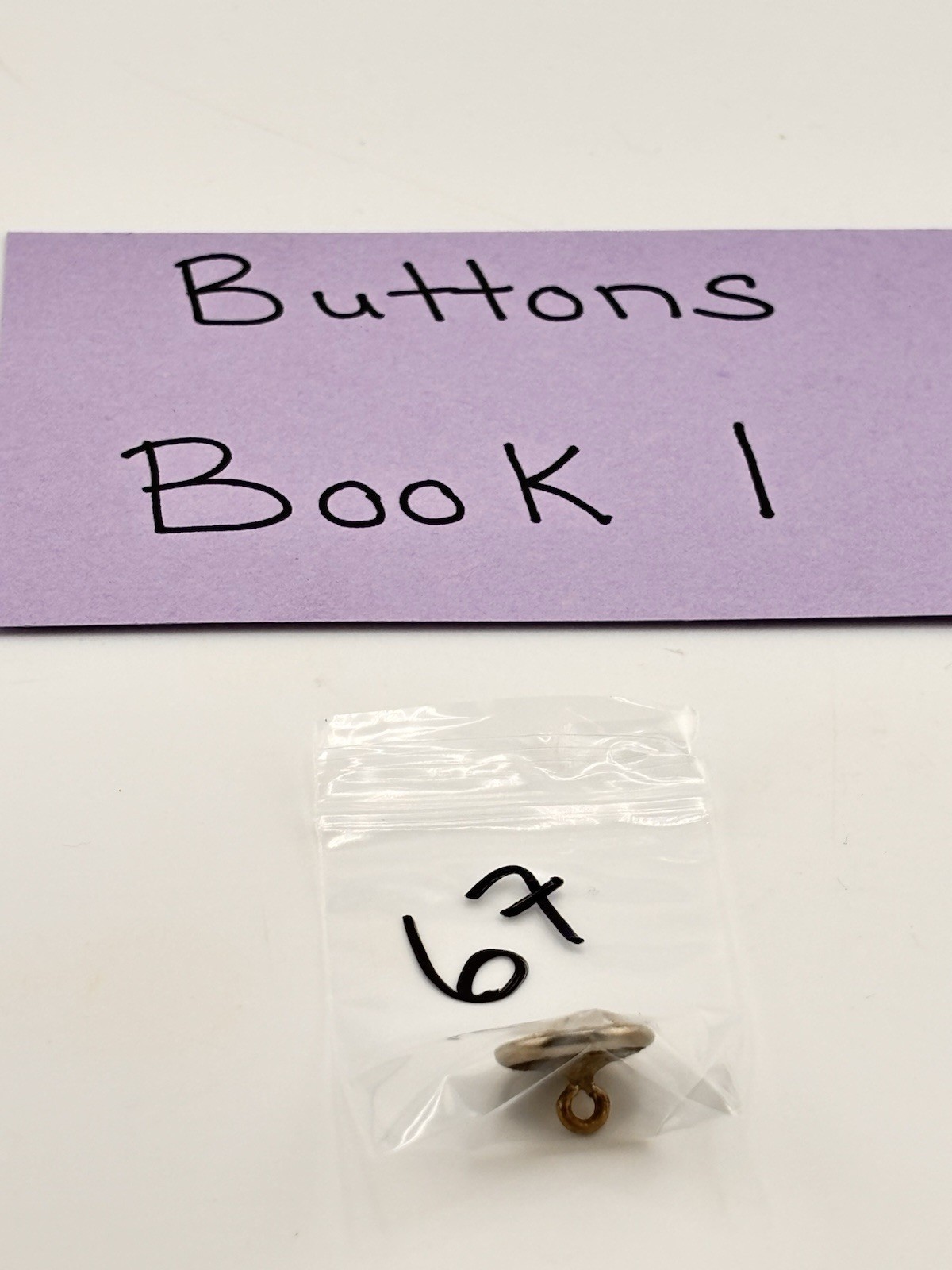 Vintage Monogram Button or Cufflink – Initials A.… - image 4