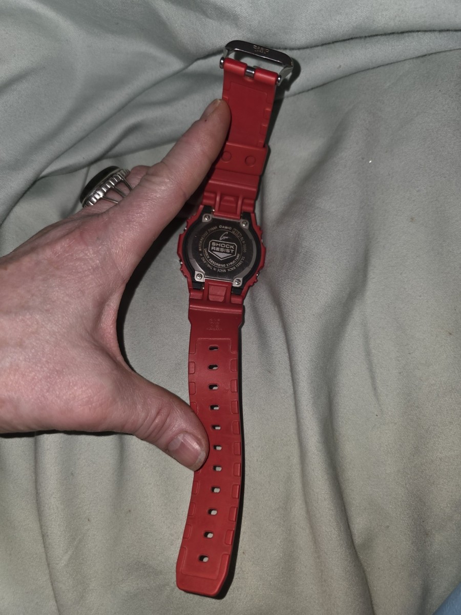 Casio G-Shock 3151 GLX-5600 G Lide Digital Watch, Red. Perfect