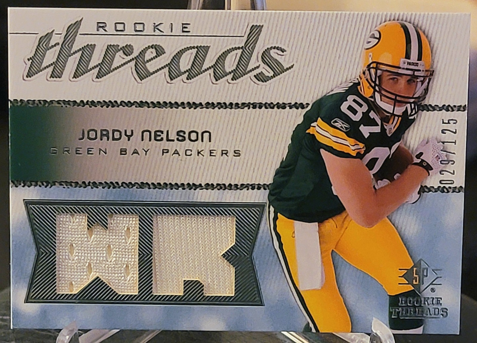 Jordy Nelson SP Rookie Threads Rookie Threads #RTJN Base