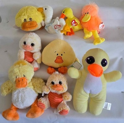  9 Plush Easter Chicks/ Ducklings,Ty,Fiesta,Walmart,Animal Alley,Ideal World 