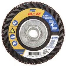 Abrasives Flap Disc,4 1/2 In x 40 Grit,5/8-11 66254400257  Abrasives