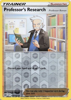 Professor's Research Holo Rare SWSH09: Brilliant Stars 147/172 MP