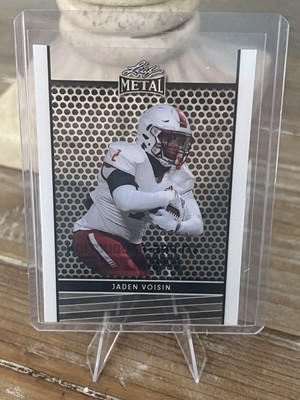 2024 Leaf Collective 1/1 Clear Jaden Voisin Metal Preproduction Proof