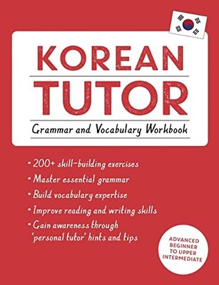 KOREAN TUTOR GRAMMAR AND VOCABULAR by Jieun Kiaer Paperback Self Help Business