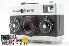 Meter Works Near MINT Rollei 35 TE Silver 35mm Film Camera From JAPAN